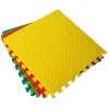 Yellow spliced foam floor mat, thickened anti-slip children's crawling mat, baby play mat Item Picture